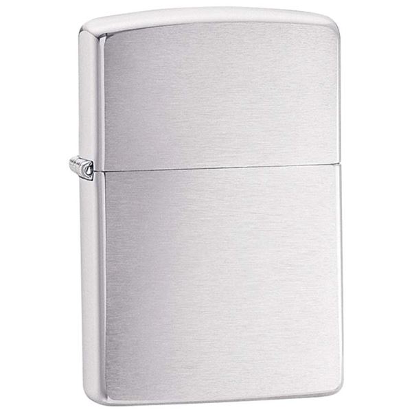 Zippo Brushed chrome lighter