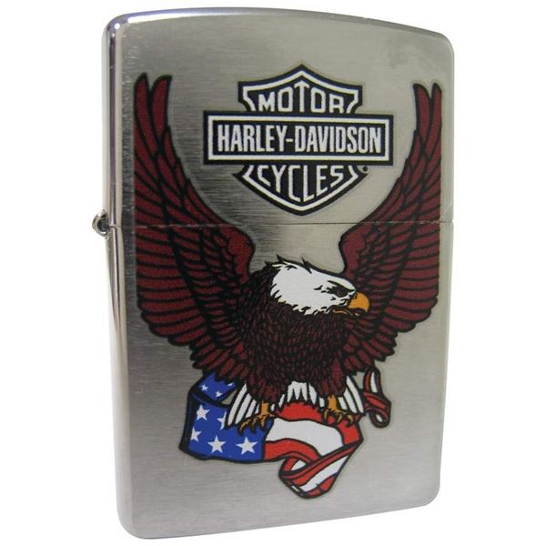 Harley-Davidson Eagle with Flag Lighter