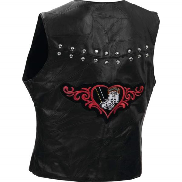 Ladies Genuine Lambskin Leather Vest