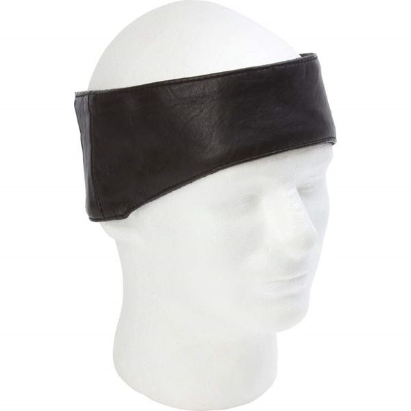 genuine leather ear warmer