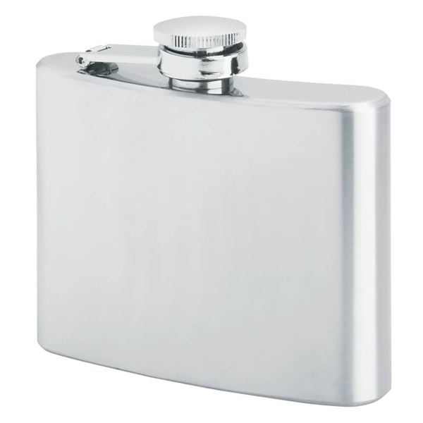 4oz Hip Flask with Screw Down Cap 4oz Hip Flask with Screw Down Cap