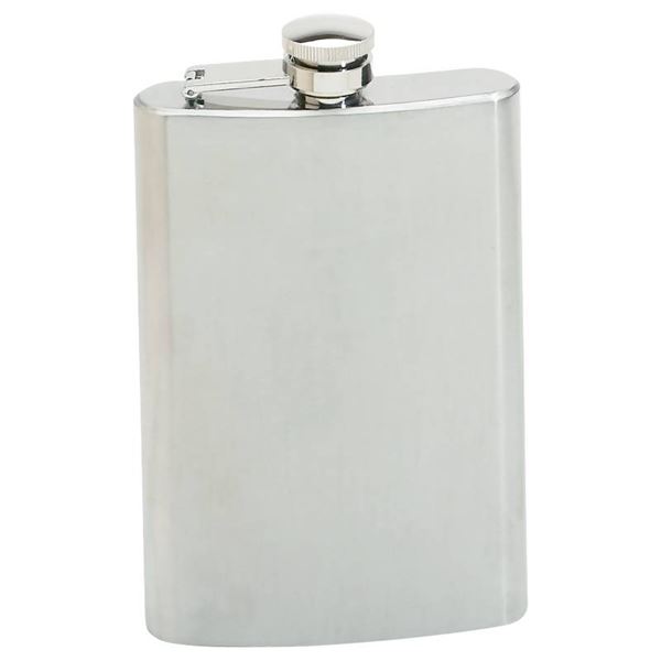8oz Stainless Steel Hip Flask 8oz Stainless Steel Hip Flask