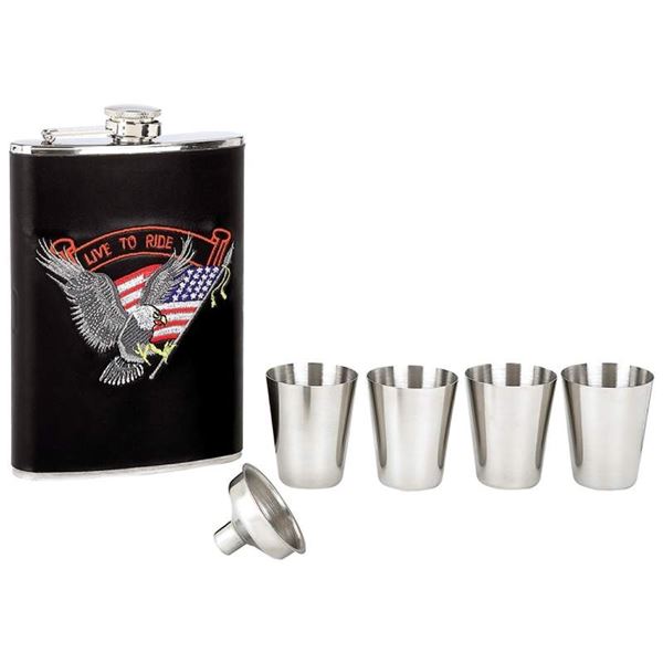 6pc Flask Set LIVE TO RIDE Gift Set 6pc Flask Set LIVE TO RIDE Gift Set