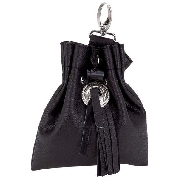 Motorcycle Accessory Bag Features Faux Leather