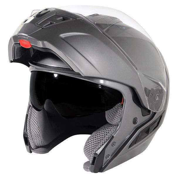 Modular motorcycle helmet