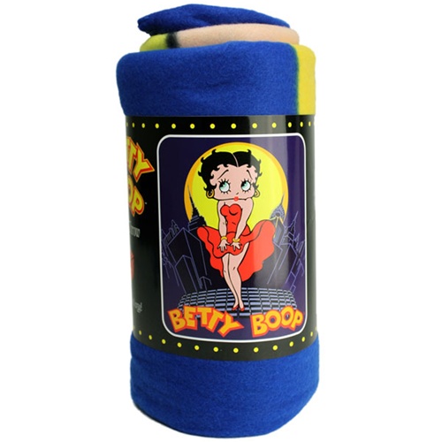 Betty Boop Cool Breeze Fleece Blanket