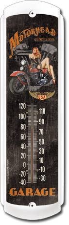 Legends Motorhead Garage Thermometer