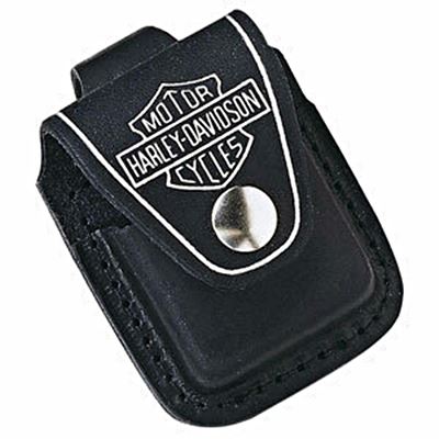 Zippo Harley Davidson Lighter Pouch, Black
